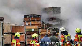 Brand in Braunschweiger Recyclingbetrieb: Warum dieser Akku so schwer zu löschen ist