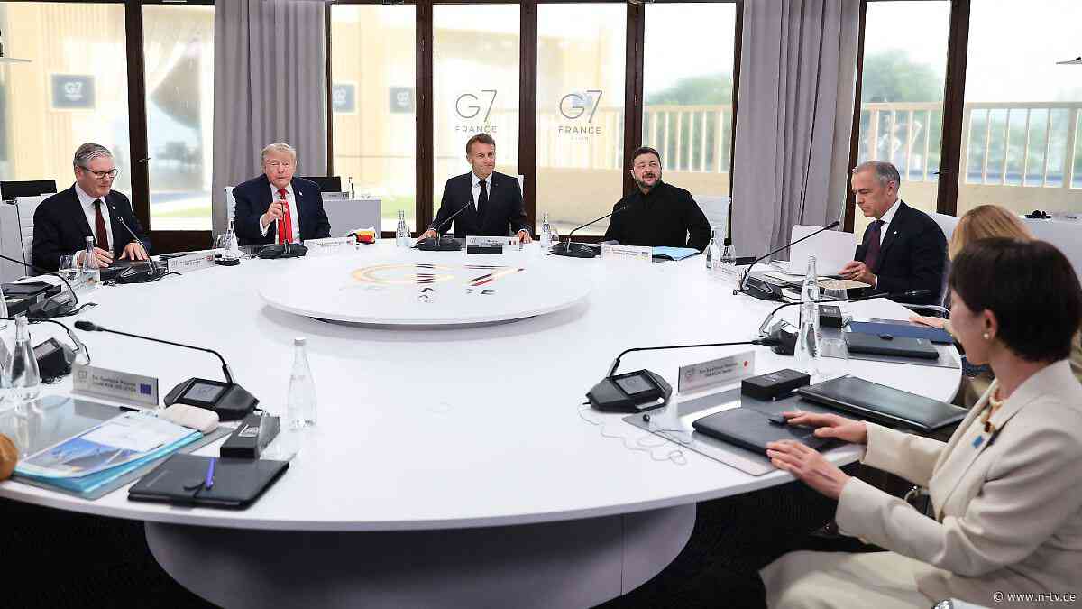 Weitere Militärhilfen geplant: G7 wollen Druck auf Moskau mit neuen Energie-Sanktionen erhöhen