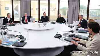 Weitere Militärhilfen geplant: G7 wollen Druck auf Moskau mit neuen Energie-Sanktionen erhöhen