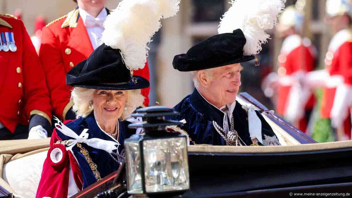 Diese beiden waren die Hingucker beim Tag des Hosenbandordens – es sind nicht König Charles und Camilla