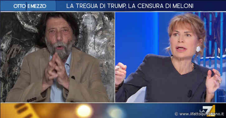 Cacciari sbotta con Gruber: “Vannacci dice ca**ate, non conta un piffero di niente. La smetta di fargli propaganda”