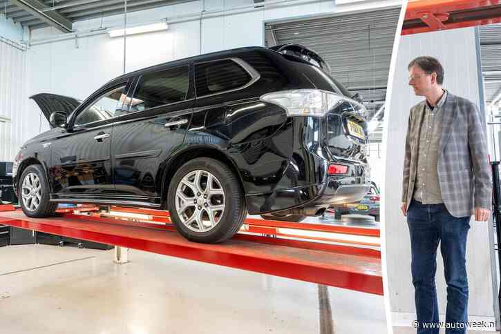 Albert (45) kocht een gebruikte Mitsubishi Outlander PHEV: 'Opladen? Dat doe ik nooit'