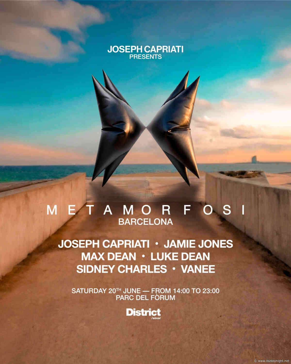 Metamorfosi Barcelona, with Joseph Capriati, Jamie Jones, Max Dean & many more!