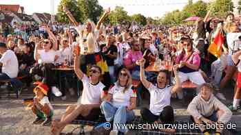 Deutschlandspiel wird übertragen: Eintritt frei und einmalig - Public Viewing im Badepark Nagold