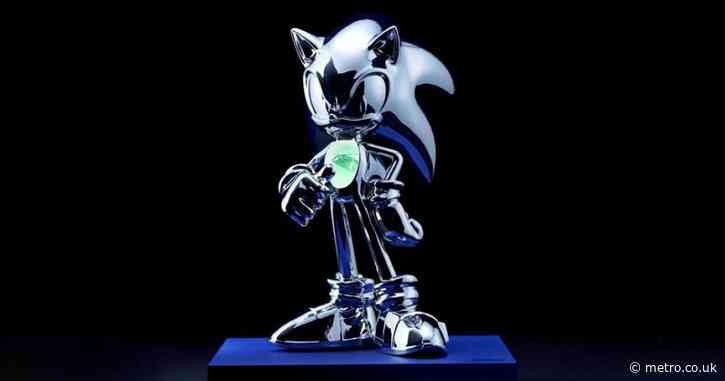 Sega unveils life-size Sonic The Hedgehog statue filled with ‘synthetic DNA’