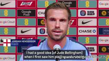 Henderson vol lof: 'Kan niet genoeg over hem praten, een belangrijke speler'