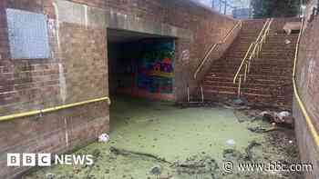 Town centre underpass reopens after six years