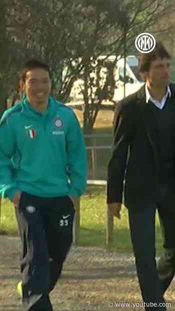 Nagatomo first day as a Nerazzurro 🖤💙 Follow us for more content dedicated to Cambodia 🇰🇭