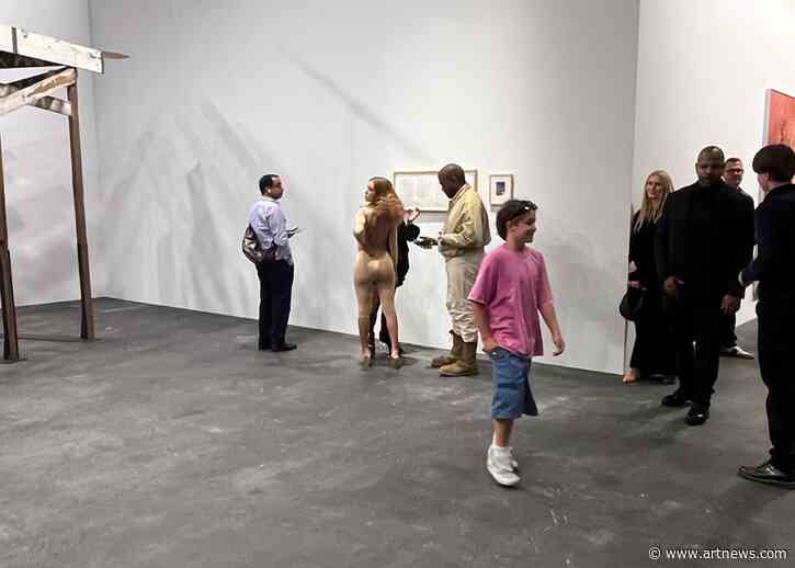 Ye, aka Kanye West, Spotted at Art Basel