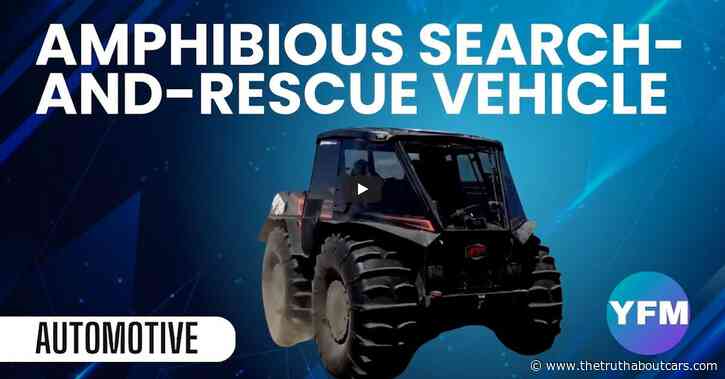 Amphibious Search-and Rescue Vehicle: This Vehicle Drives on Land and Water