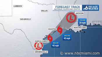 Potential Tropical Cyclone One prompts tropical storm watches in Texas, Louisiana