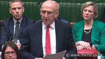 John Healey lashes out at Treasury over military cash row in resignation statement warning