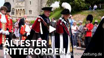 Jahrhundertealte Zeremonie: König Charles ehrt neue Ritter in Schloss Windsor