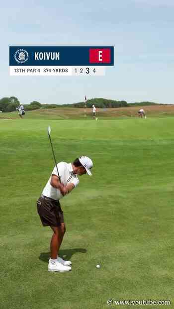 Jackson Koivun is turning pro next week. But first? A second career U.S. Open start.