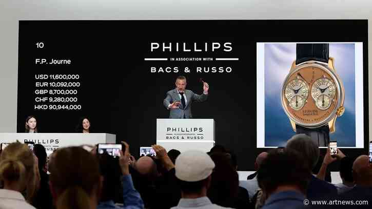 Phillips Just Had the Highest Grossing Watch Auction in US History at $75.8 M.