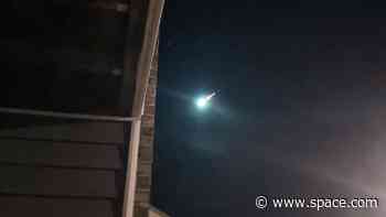 Watch a fireball burn a 300 mile path above the Midwest US (video)