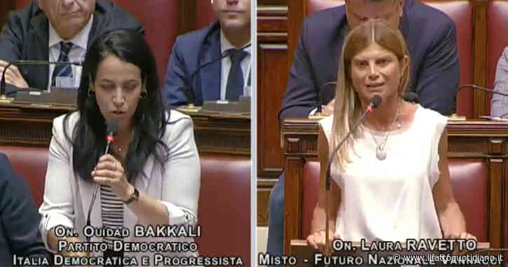 “Fossa comune per la tua famiglia”, “Zo**ola, muori”: duello di insulti ricevuti online tra Bakkali e Ravetto. Il faccia a faccia in Aula