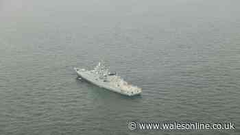 Russian warship in English Channel fires at British yacht