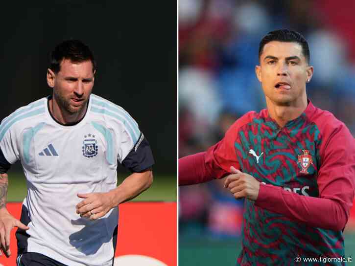 Mondiali, il duello a distanza tra CR7 e Messi