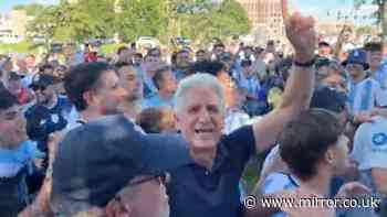 'I joined the Argentina fans' World Cup party - it was a bouncing bomb of blue and white'