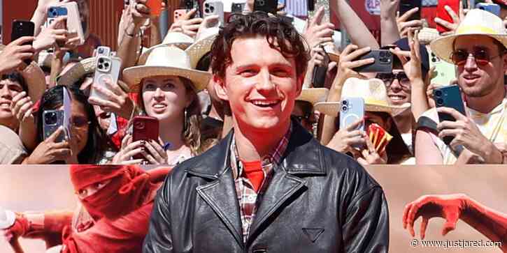 Tom Holland Attends World Cup Celebration with ‘Spider-Man: Brand New Day’ In Madrid