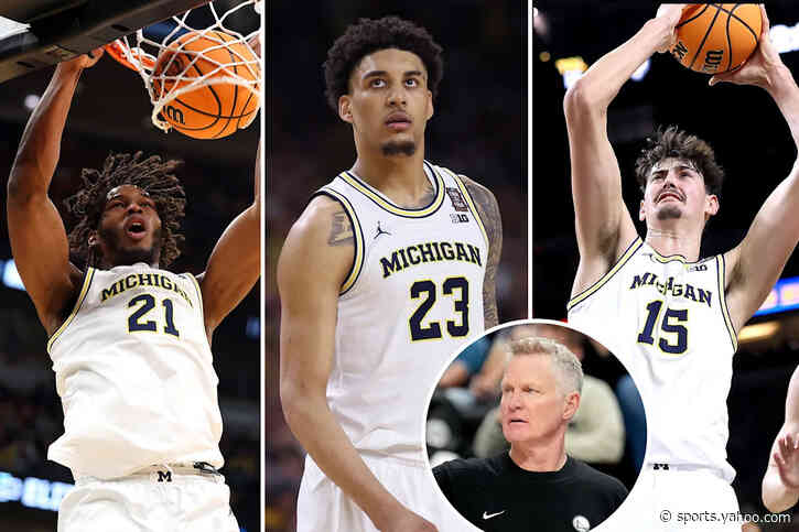 Warriors linked to Michigan trio as NBA Draft approaches
