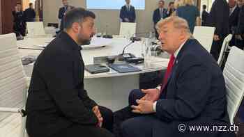 Trumps Friedensshow erreicht Évian. Er entdeckt die Ukraine wieder