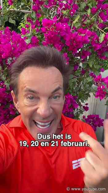 EXTRA SHOW Gerard Joling zondagmiddag 21 februari #shorts #gerardjoling