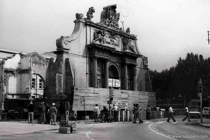 « Elle avançait de 20 cm par minute » : il y a cinquante ans, la monumentale porte de l’arsenal à Toulon était déplacée pour servir d’entrée au Musée de la Marine