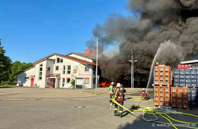 FW LK Esslingen: Abschließende Pressemitteilung: Großbrand im Feuerwehrhaus Unterensingen - Nachlöscharbeiten abgeschlossen (Stand 16.06.2026, 19 Uhr)