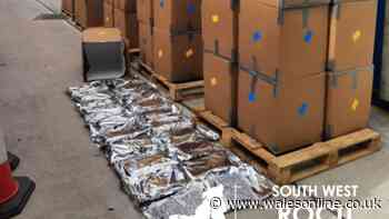Three people from South Wales arrested after UK's biggest ever cannabis seizure