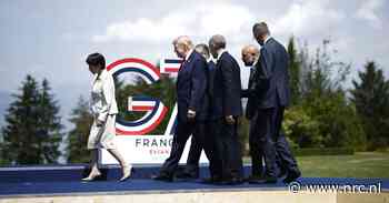 Gastheer Macron weet onvoorspelbare Trump op G7-top bij de les te houden – met een diner in Versailles als toetje