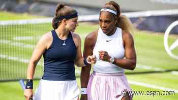 Serena, Muchova lose doubles at Berlin Open