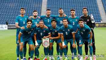 Fußball-Weltmeisterschaft: Warum der Irak mit einem deutschen Trikot aufläuft