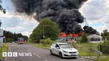 Police treating West Lothian warehouse fire as wilful