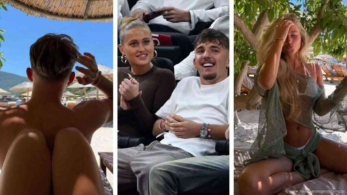 Bayern-Star Lennart Karl turtelt mit Freundin Zoe in der Türkei
