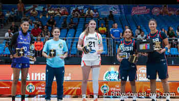 Criolla Astrid Inojosa brilló en la AmeriCup U18  y entró en el Quinteto Ideal