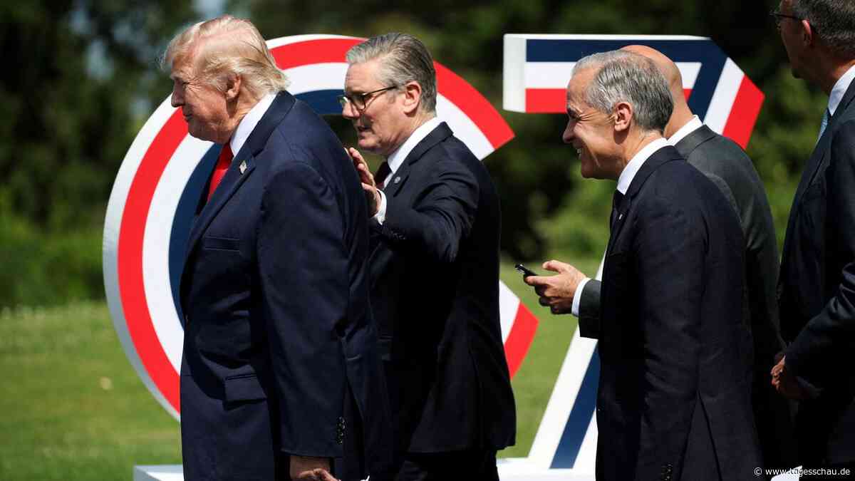 G7-Treffen: Klare Kante gegen Russland - auch mit Trump?
