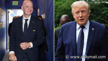 Donald Trump 'will be allowed to break FIFA protocol and join World Cup winners for trophy lift'