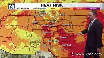 Some of the hottest weather of the year so far moves in through midweek