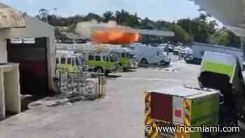 New video shows explosion at Miami-Dade facility that killed 1, injured 4