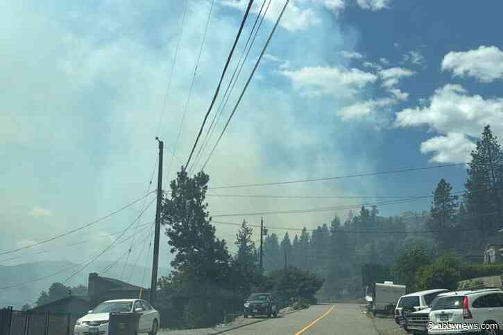 UPDATE: Out-of-control West Kelowna wildfire now 8 hectares in size