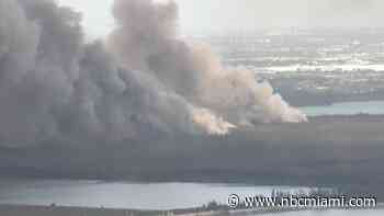 Second brush fire burns in western Miami-Dade County