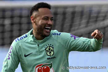 Neymar entrena, pero sigue en duda para el próximo juego de Brasil