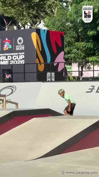 🇹🇭 🛹 11-Years-Old and Shredding It! #RoadtoLA28 #OlympicQualifier