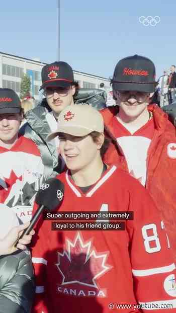 There are friends, then there are Seth Jarvis' best friends 🇨🇦 🏒