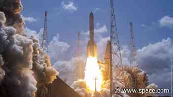 Watch European rocket launch record-breaking mission for Amazon on June 17