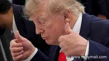 Trump spotted with unusual new mark on hand