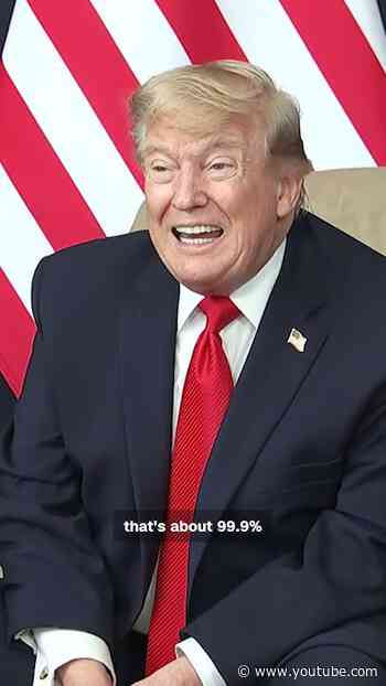 Trump says he may read Iran agreement on camera