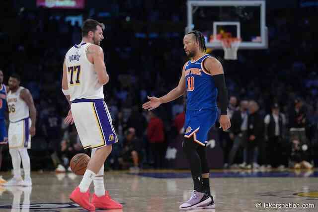 Luka Doncic Reveals Texts With Jalen Brunson During NBA Finals